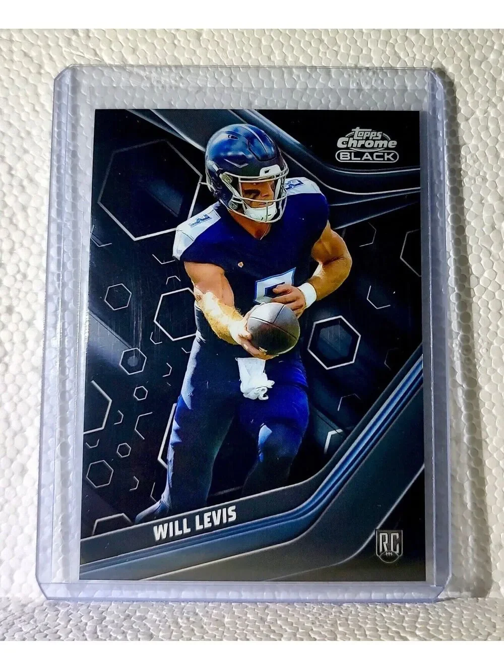 Will Levis 2023 Topps Chrome Black NFL #149 Football Card Tennessee Titans